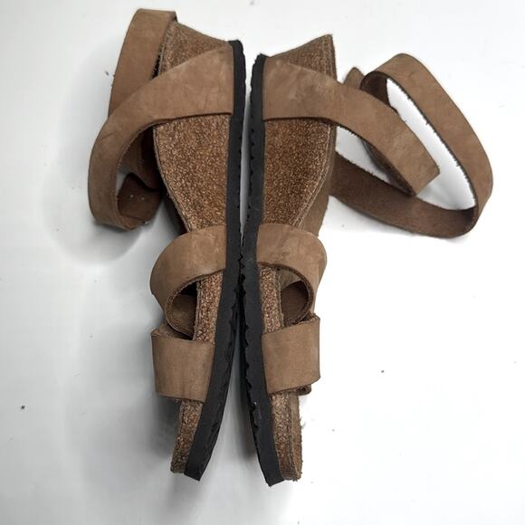 Birkenstock Lola Wedge Papillio Leather Sandal Wedge S-359 Sz 38 Narrow - Picture 2 of 9